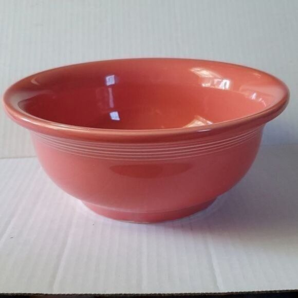 Fiestaware Fiesta CERAIC Mixing Bowl Dish CONTAINER ROSE PINK - Picture 2 of 12